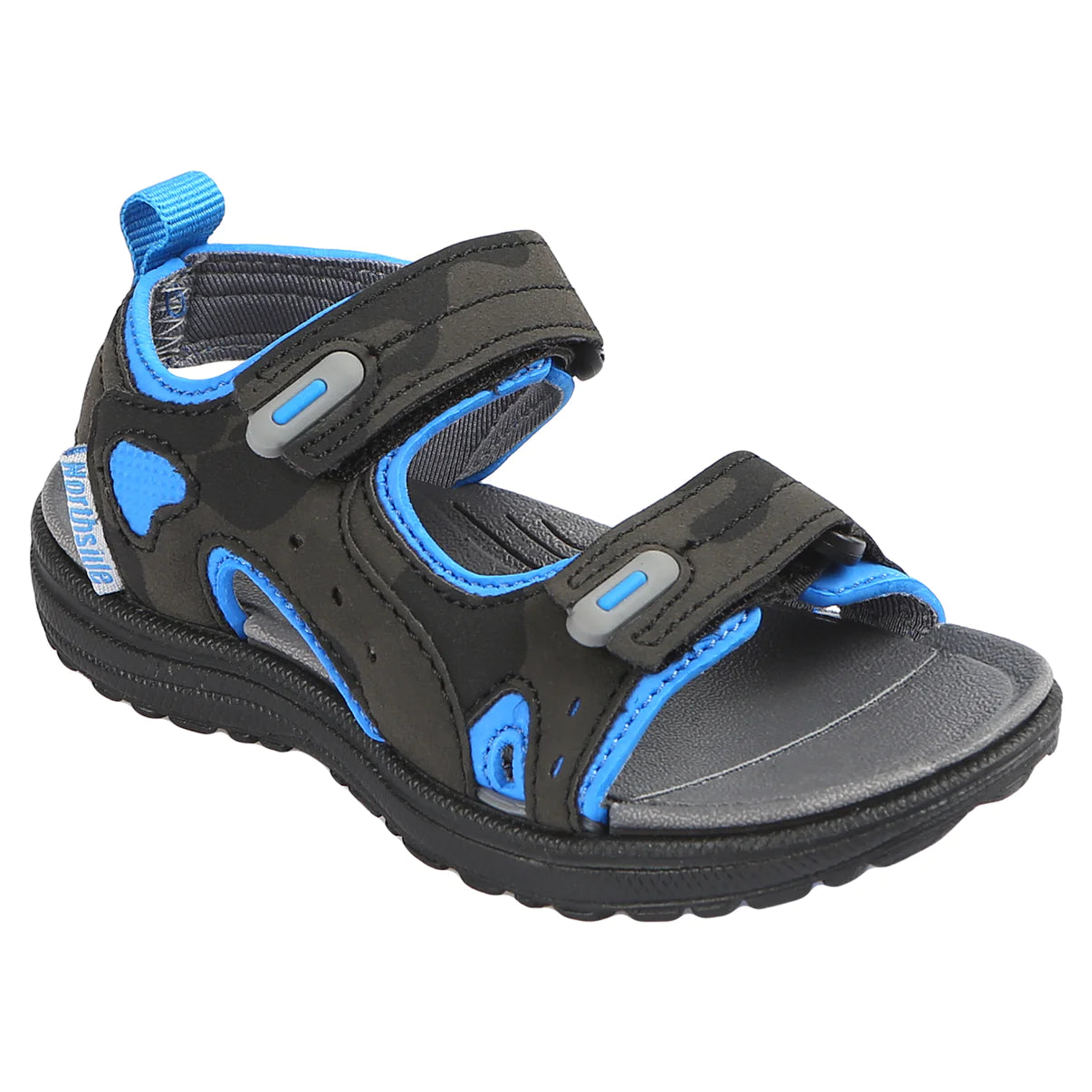 Jual New Balance SPSD Hook and Loop Boys Sandals - Black | Sports Station